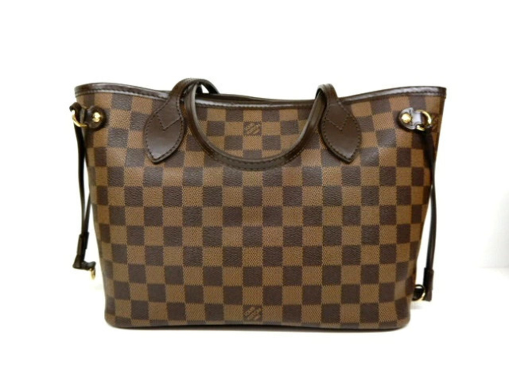 LOUIS VUITTON Neverfull Tote Bag Damier